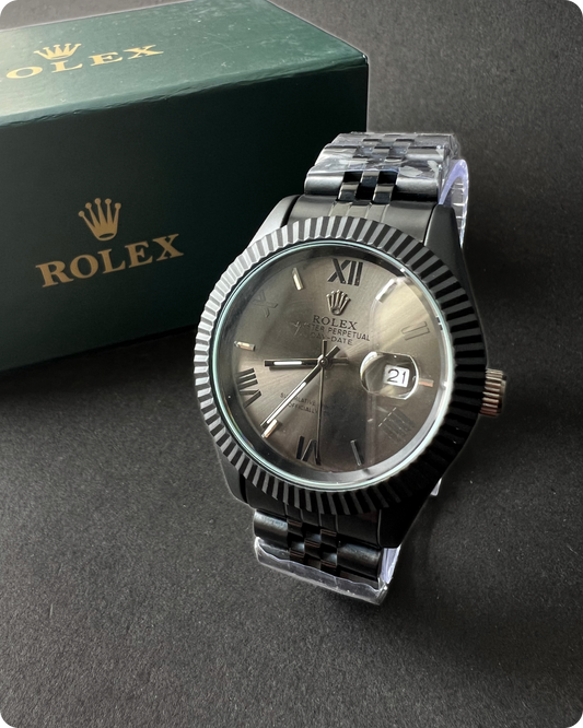 Rolx Datejust – Black Roman Dial
